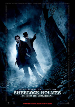poster de Sherlock Holmes: Juego de Sombras