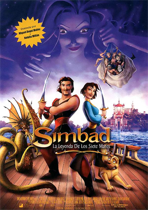 poster de Simbad: La leyenda de los siete mares