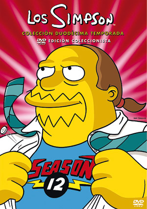 Carátula frontal de Los Simpson: 12 temporada