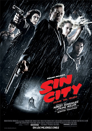 poster de Sin City (Ciudad del Pecado)