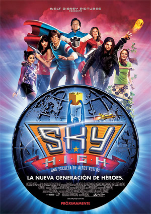 poster de Sky High, una escuela de altos vuelos