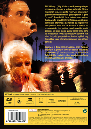 Carátula trasera de Society