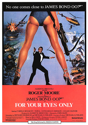 poster de James Bond 12: S�lo para sus ojos