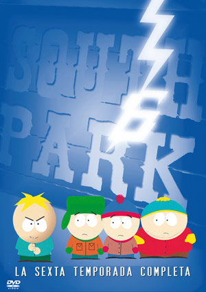Carátula frontal de South Park - Sexta temporada completa