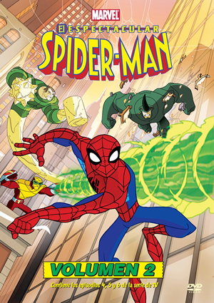 Carátula frontal de Espectacular Spider-man: El ataque del lagarto Vol.2