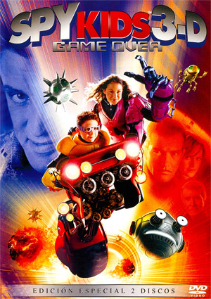 Carátula frontal de Spy Kids 3-D: Game Over: Edicin Especial