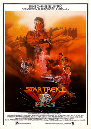 poster de Star Trek 2: La ira de Khan