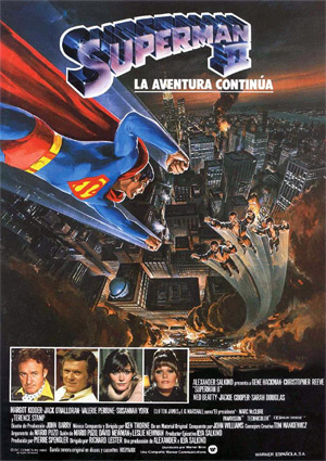 poster de Superman II: La aventura contina