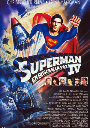 poster de Superman IV: En busca de la paz