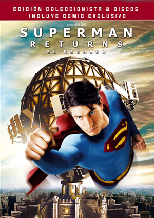 Carátula frontal de Superman Returns: Edici�n coleccionista (Steelbook+comic)