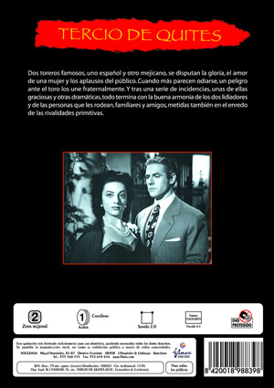 Car&aacute;tula trasera de Tercio de quites