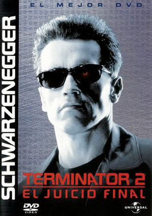 Carátula frontal de Terminator 2: El juicio final