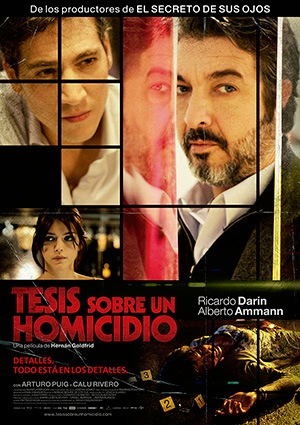 poster de Tesis sobre un homicidio