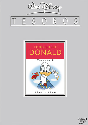 Carátula frontal de Tesoros Disney: Todo sobre Donald - Volumen 2
