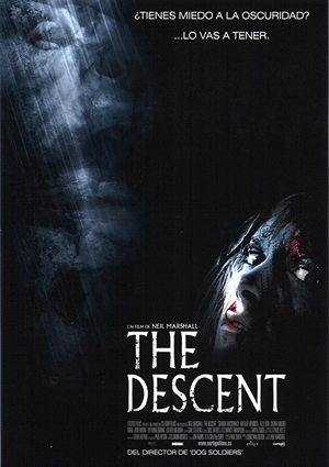 Carátula frontal de The Descent