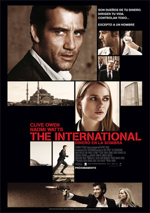 poster de The International: Dinero en la sombra
