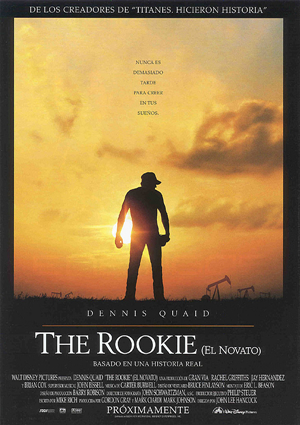 poster de The rookie (el novato)