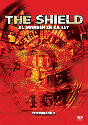 Carátula frontal de The Shield, al margen de la ley: 3 temporada