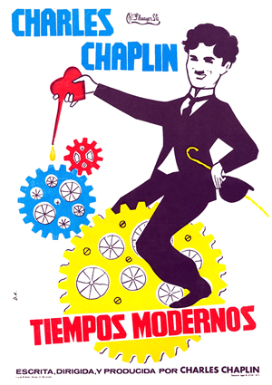 poster de Tiempos modernos