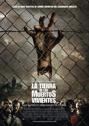 poster de La tierra de los muertos vivientes