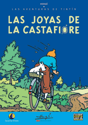 Carátula frontal de Las aventuras de Tintn: Las joyas de la Castafiore