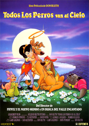 poster de Todos los perros van al cielo