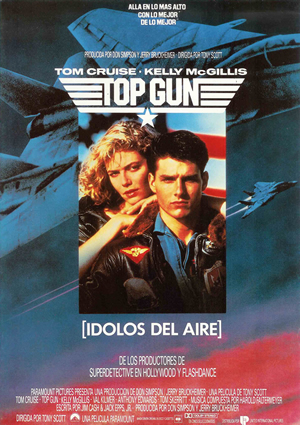 poster de Top Gun (�dolos del aire)