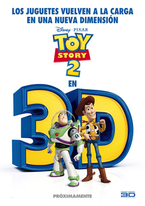 poster de Toy Story 2 en Disney Digital 3D