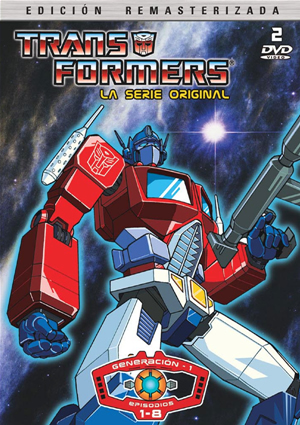 Carátula frontal de Transformers Generaci�n 1: Vol. 1 (Ep. 001-008)