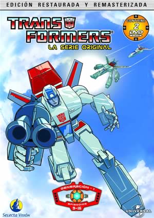 Carátula frontal de Transformers Generaci�n 1: Vol. 2 (Ep. 009-016)
