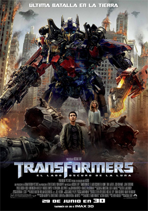 poster de Transformers 3: El Lado Oscuro de la Luna