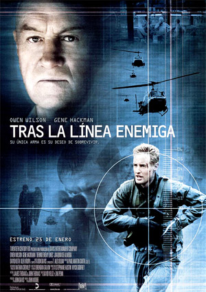 poster de Tras la lnea enemiga