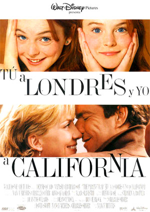 poster de T a Londres y yo a California