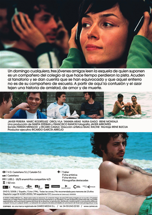 Carátula trasera de Tu vida en 65 minutos