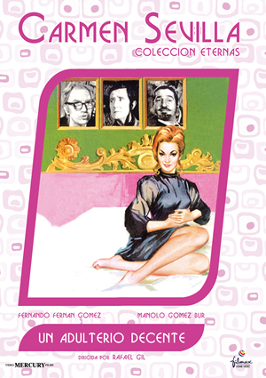 Car&aacute;tula frontal de Carmen Sevilla: Un adulterio decente