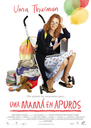 poster de Una mam en apuros