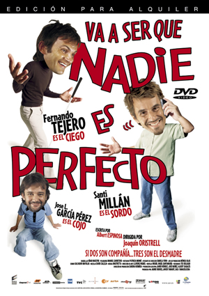Carátula frontal de Va a ser que nadie es perfecto