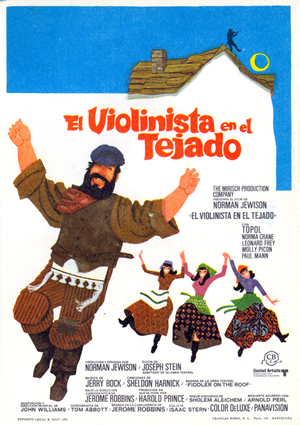 poster de El violinista en el tejado