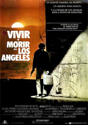 poster de Vivir y morir en Los ngeles