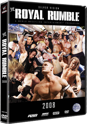 Carátula frontal de WWE Royal Rumble 2008