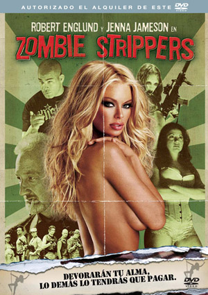 Carátula frontal de Zombie Strippers