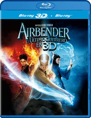 carátula frontal de Airbender: El �ltimo guerrero Blu-ray 3D