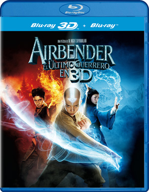 carátula frontal de Airbender: El ltimo guerrero Blu-ray 3D