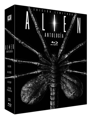 carátula frontal de Alien Anthology