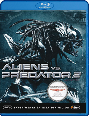 carátula frontal de Aliens vs. Predator 2: Versi�n extendida