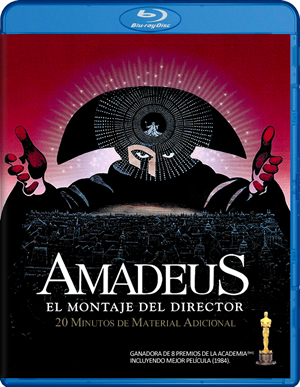 carátula frontal de Amadeus: El montaje del director