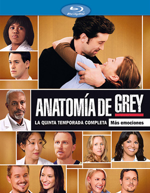 carátula frontal de Anatom�a de Grey: 5� temporada