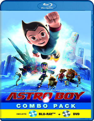 carátula frontal de Astro Boy + DVD + Copia digital