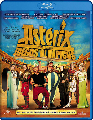 carátula frontal de Astrix en los Juegos Olmpicos