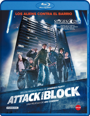 carátula frontal de Attack the Block